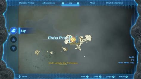 sihajog shrine|valor island totk.